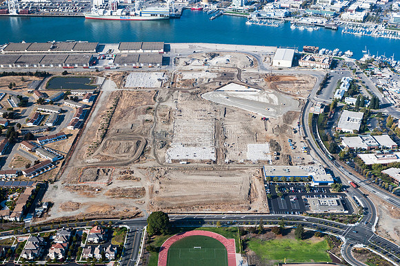 Construction progress - Alameda Landing