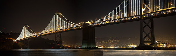 03122013 panoramic - Oakland Bay Bridge w lights 3.jpg