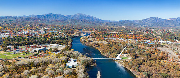 Sun Dial Bridge Fall Colors