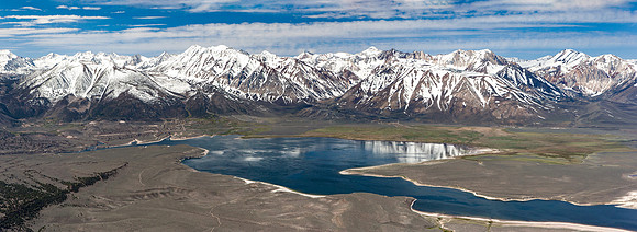 05132011 panoramic - Crowley Lake - Eastern Sierras