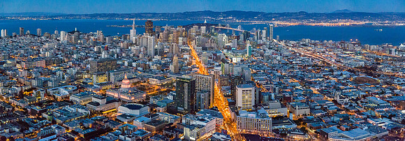 11042015 panoramic - Market St San Francisco_HDR
