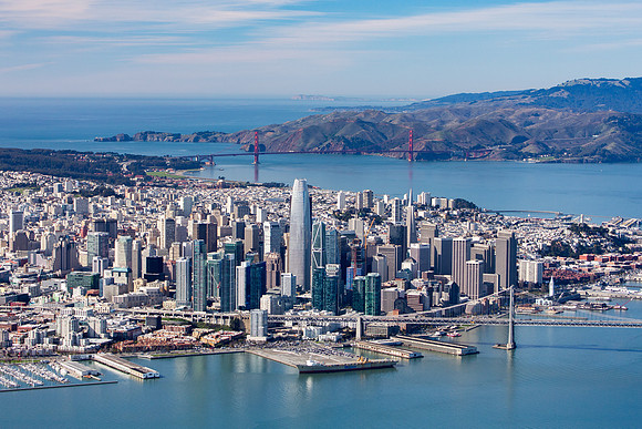 Aerial Photo of San Francisco & Sales Force Tower_MG_5050