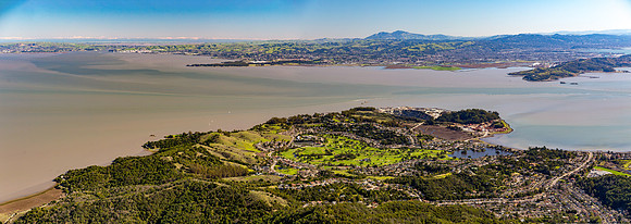 02012016 panoramic - Peacock Gap Golf Club - San Rafael