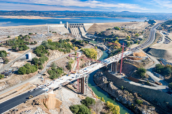 Aerial - New Folsom Bridge