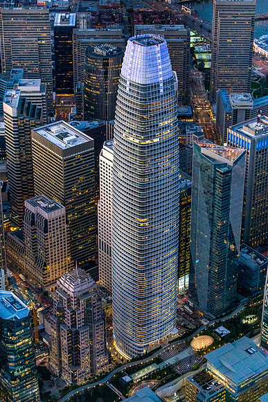 Sales Force_San Francisco_Dusk_Aerial_Photo_MG_1581