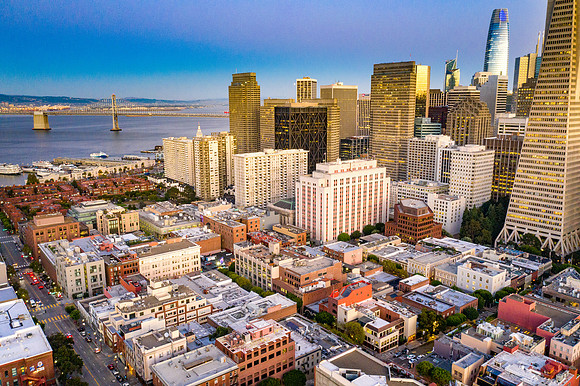 San Francisco Dusk Aerial_0401