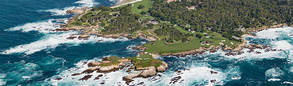 02272016 panoramic - Cypress Golf Course - Monterey